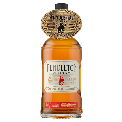 Pendleton Canadian Whiskey with Belt Buckle 1.75L