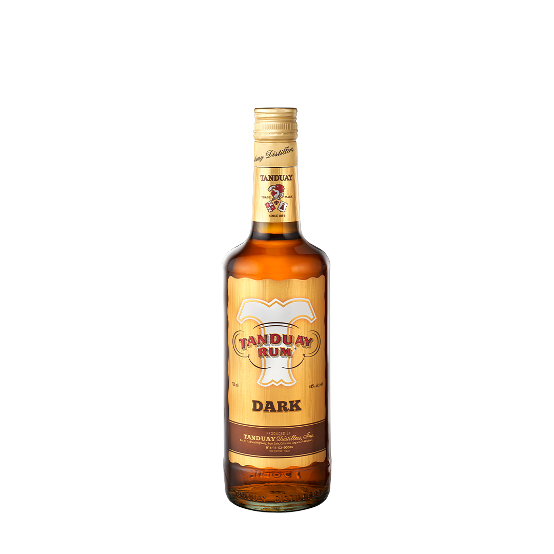 TANDUAY DARK RUM 80 750ML