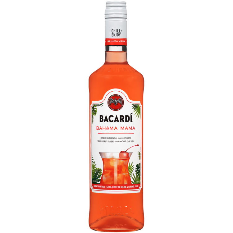 BACARDI BAHAMA MAMA CLASSIC COCKTAILS 25 750ML