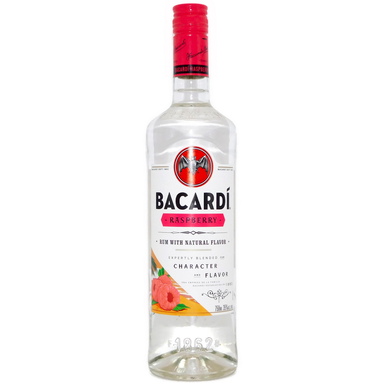 BACARDI RASPBERRY FLAVORED RUM 70 750ML – The Booze Outlet
