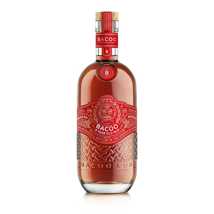 BACOO AGED RUM 8 YR 80 750ML