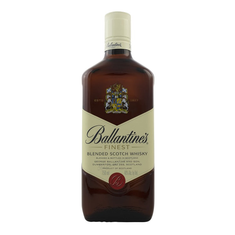 BALLANTINE'S BLENDED SCOTCH FINEST 80 750ML