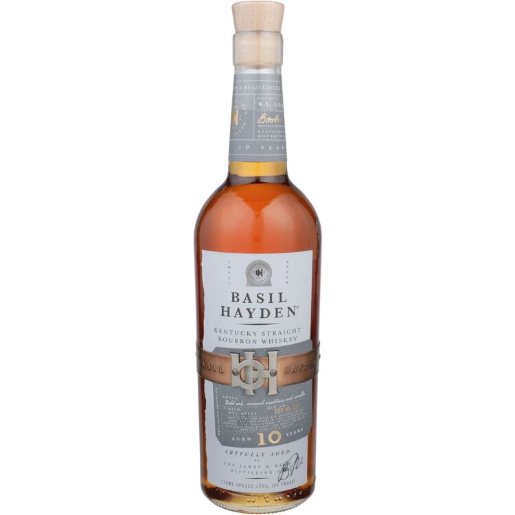 BASIL HAYDEN'S STRAIGHT BOURBON ARTFULLY AGED 10 YR 80 750ML The