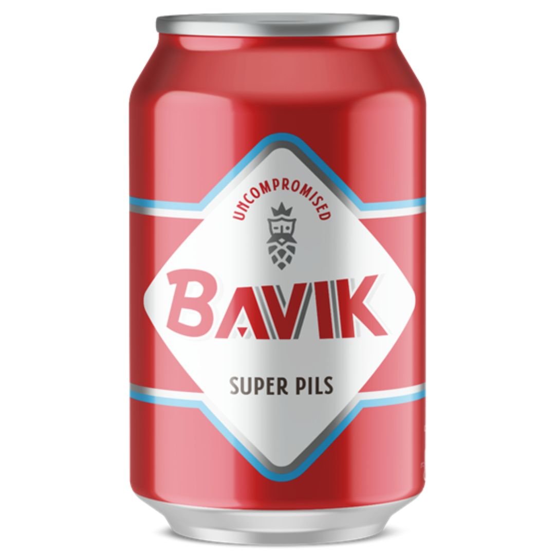 Bavik Super Pils 330ml can