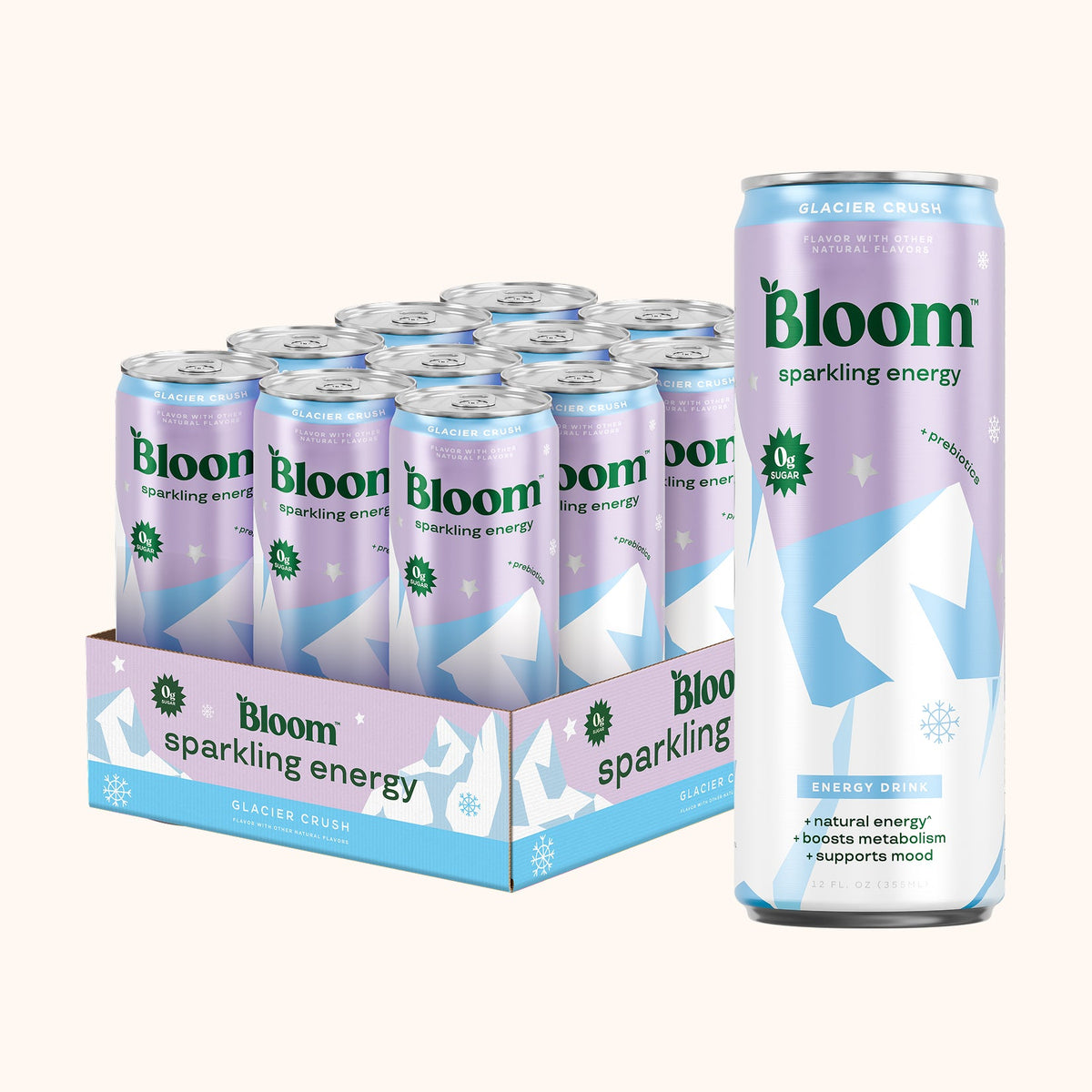 Bloom Sparkling Energy 12oz Can