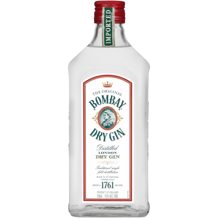 BOMBAY LONDON DRY GIN 86 750ML