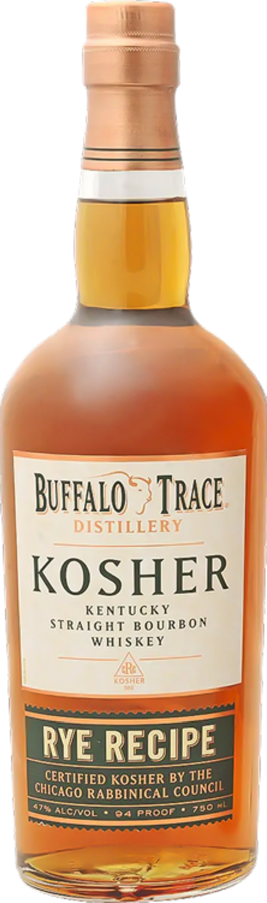 Buffalo Trace Kosher Rye Recipe Kentucky Straight Bourbon Whiskey 750m