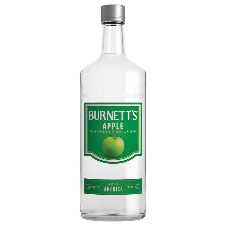 BURNETT'S APPLE FLAVORED VODKA 60 750ML
