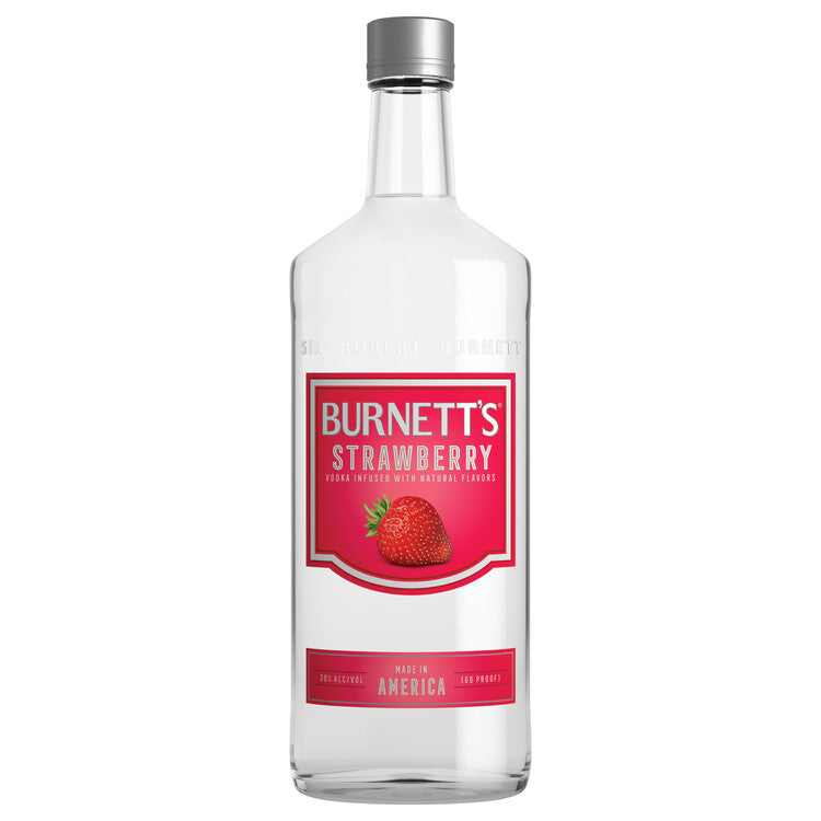 BURNETT'S STRAWBERRY FLAVORED VODKA 60 750ML