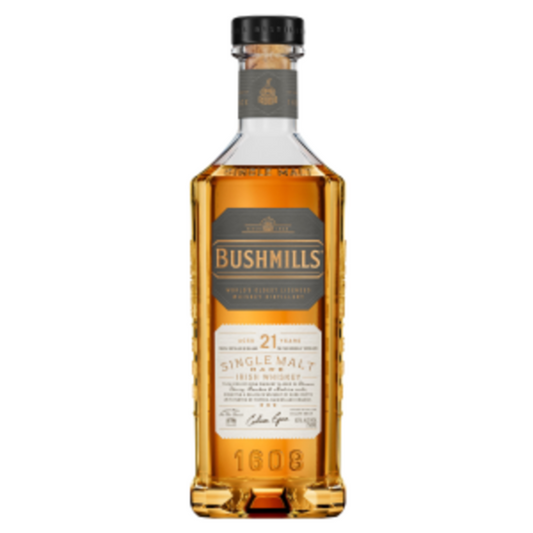 Bushmills 21 Year Old Single Malt Irish Whiskey 750ML