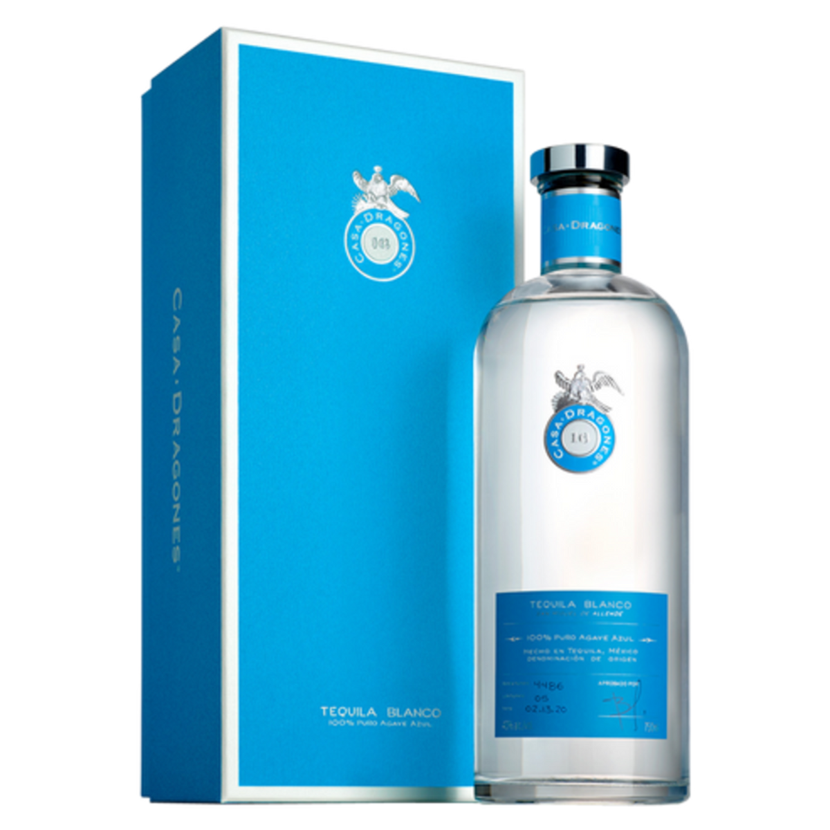 Casa Dragones Tequila Blanco 750ml