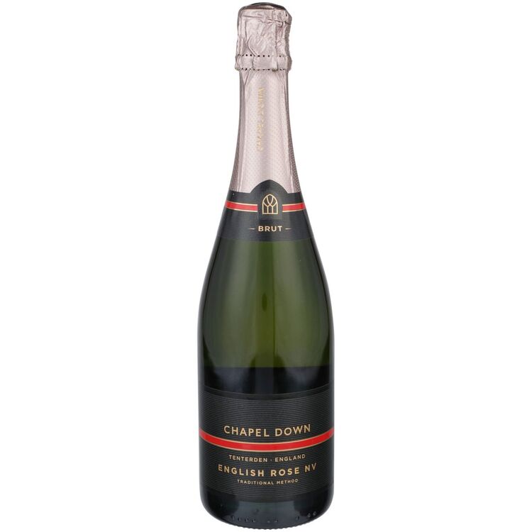 CHAPEL DOWN BRUT ENGLISH ROSE NV 750ML