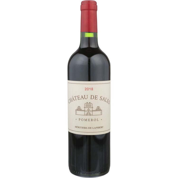 CHATEAU DE SALES POMEROL 2018 WOOD BOX 750ML