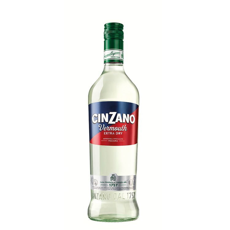 CINZANO VERMOUTH EXTRA DRY 750ML