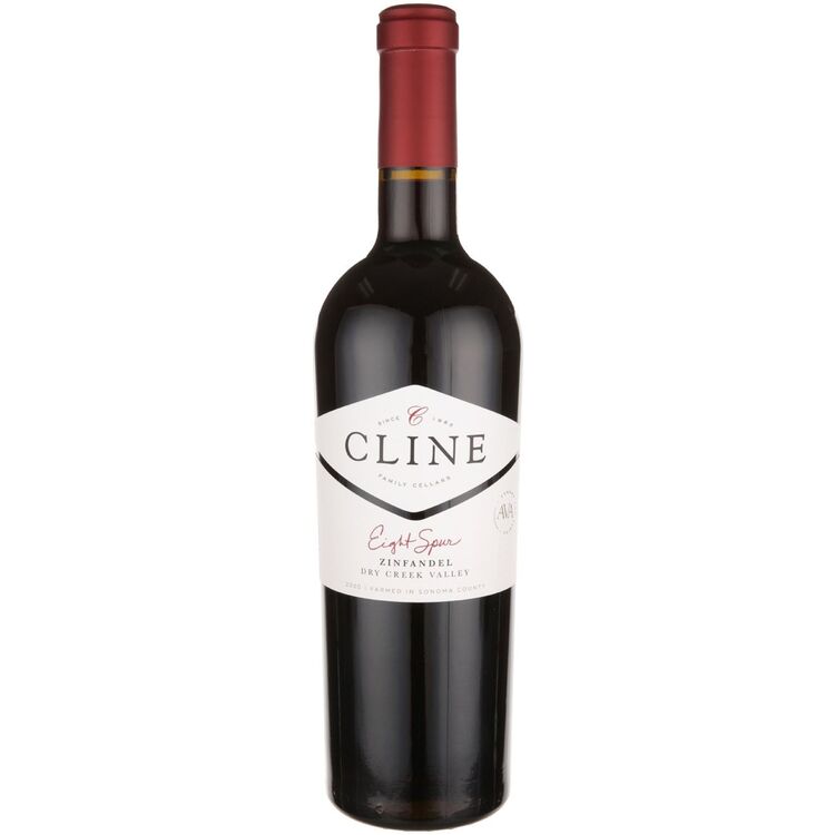 CLINE ZINFANDEL EIGHT SPUR DRY CREEK VALLEY 2020 750ML