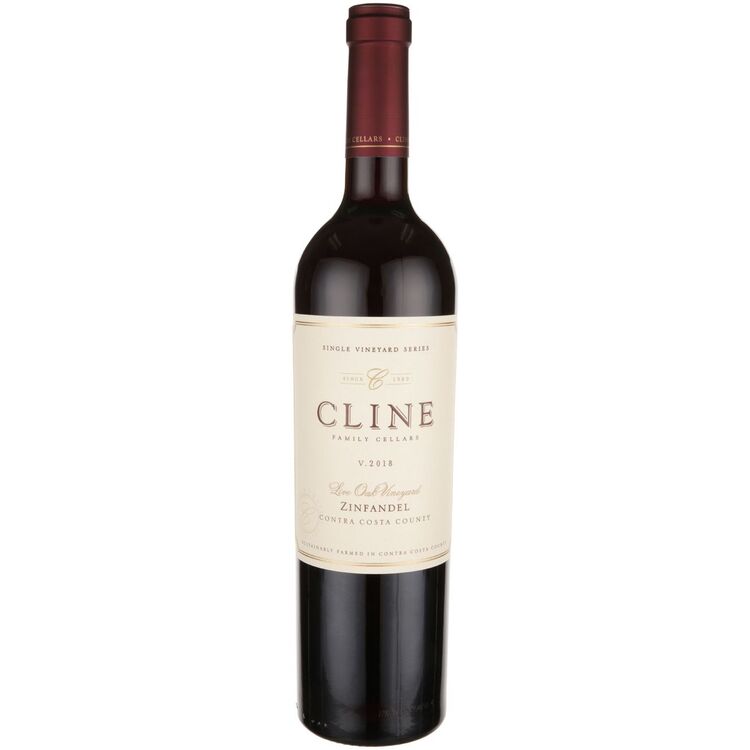 CLINE ZINFANDEL SINGLE VINEYARD SERIES LIVE OAK VINEYARD CONTRA COSTA COUNTY 2018 750ML