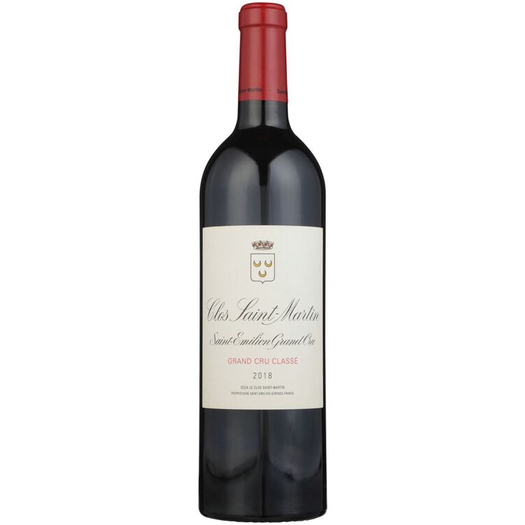 Clos Saint Martin Saint Emilion Grand Cru 2018 Wood Box 750ML