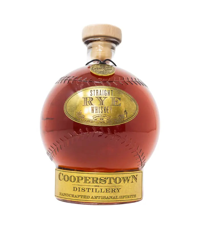 Cooperstown Select Straight Rye Limited Edition Baseball Decanter 750ML
