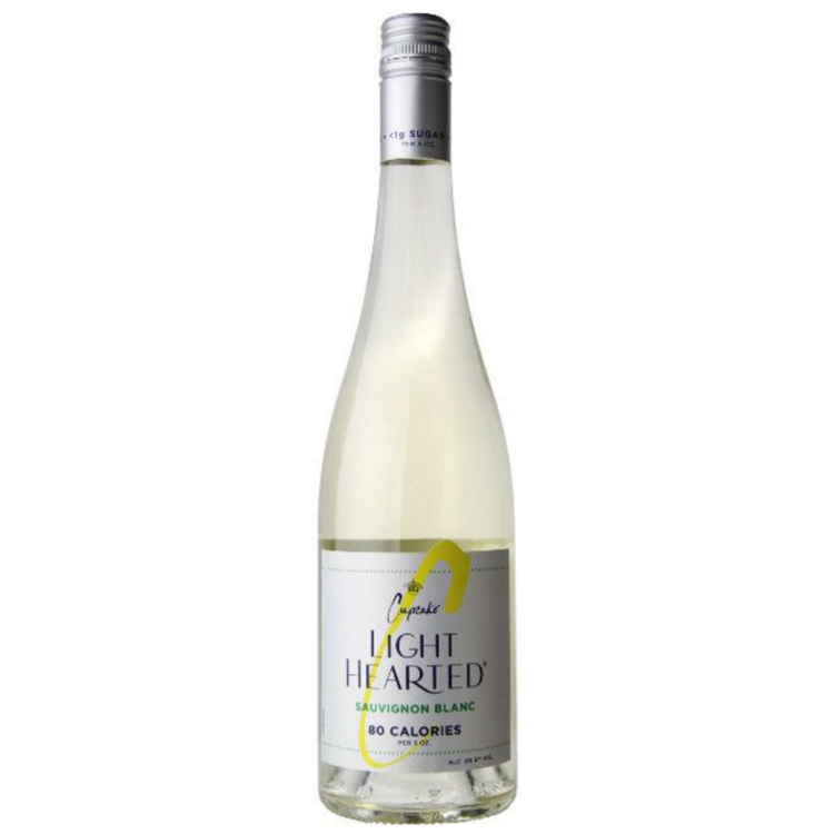 CUPCAKE SAUVIGNON BLANC LIGHT HEARTED 80 CALORIES PER 5 OZ CALIFORNIA 750ML