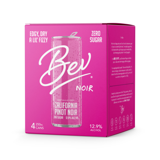 BEV CALIFORNIA PINOT NOIR 250ML Can (24 Cans)