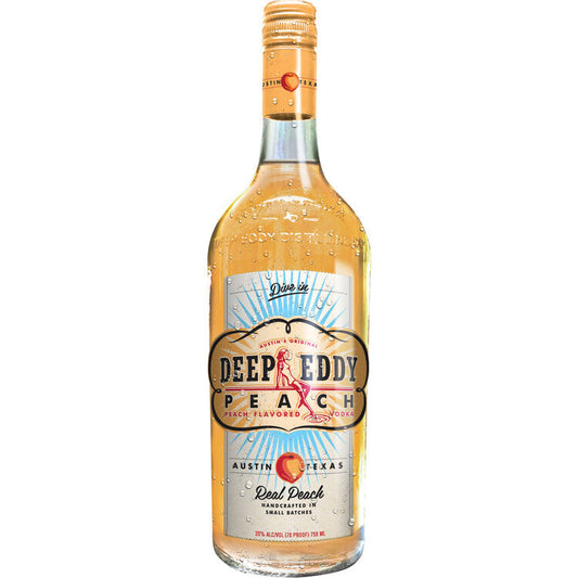 Deep Eddy Peach Flavored Vodka 70 750ML