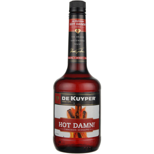 Dekuyper Cinnamon Schnapps Hot Damn! 100 750ML