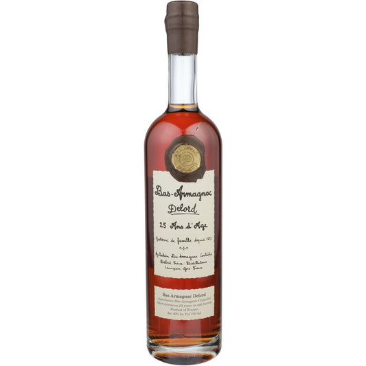 Delord Bas Armagnac 25 Ans d'Age, Aged 25 Years in Gascon Oak