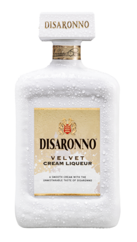 Disaronno Velvet Cream Liqueur 34 Proof 750ML, Italy's Iconic Amaretto in a Rich, Silky Cream Liqueur