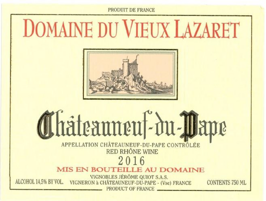 DOM VIEUX LAZARET CHATEAUNEUF-DU-PAPE 2022 375 mL