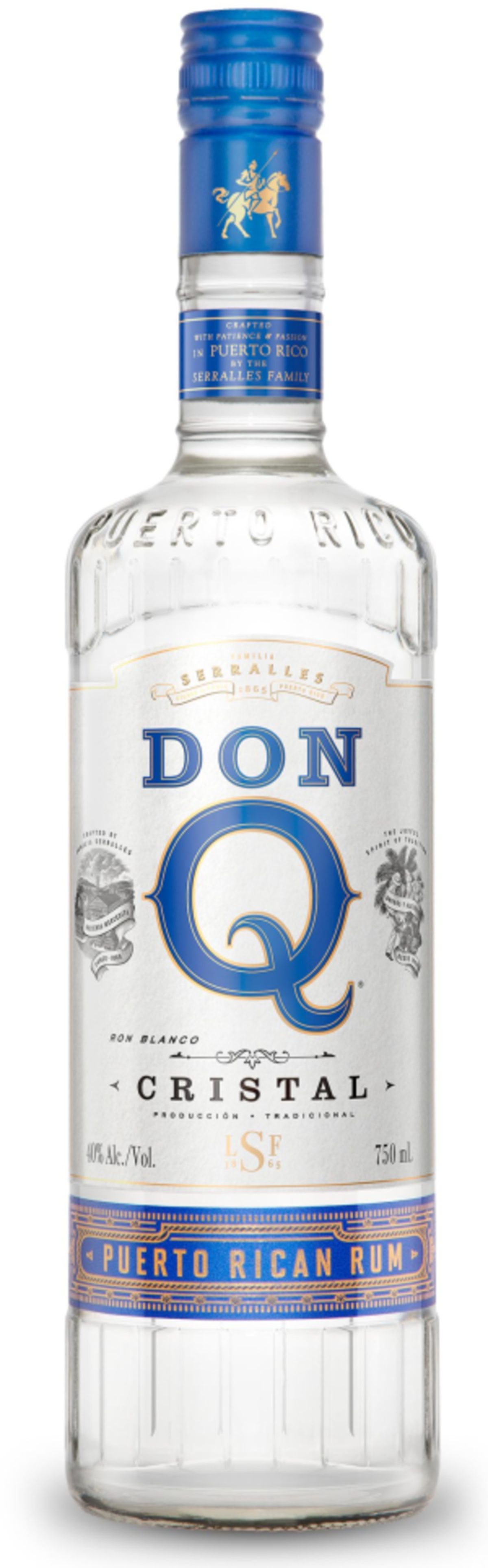 Don Q Cristal Rum 750ML