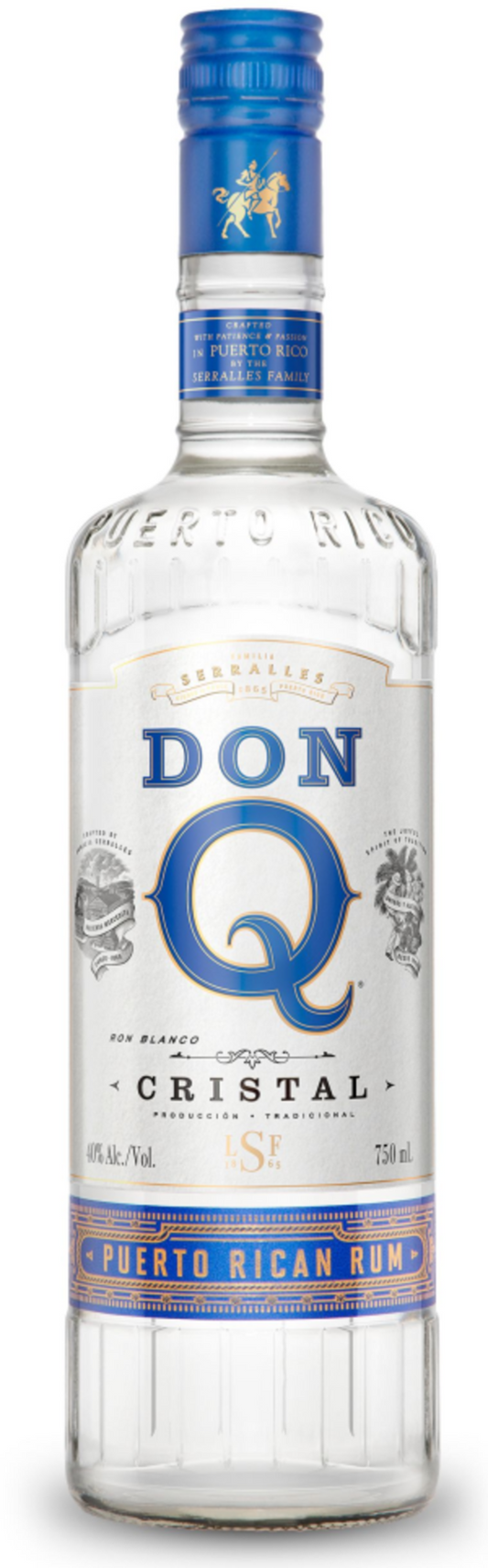 Don Q Cristal Rum 750ML