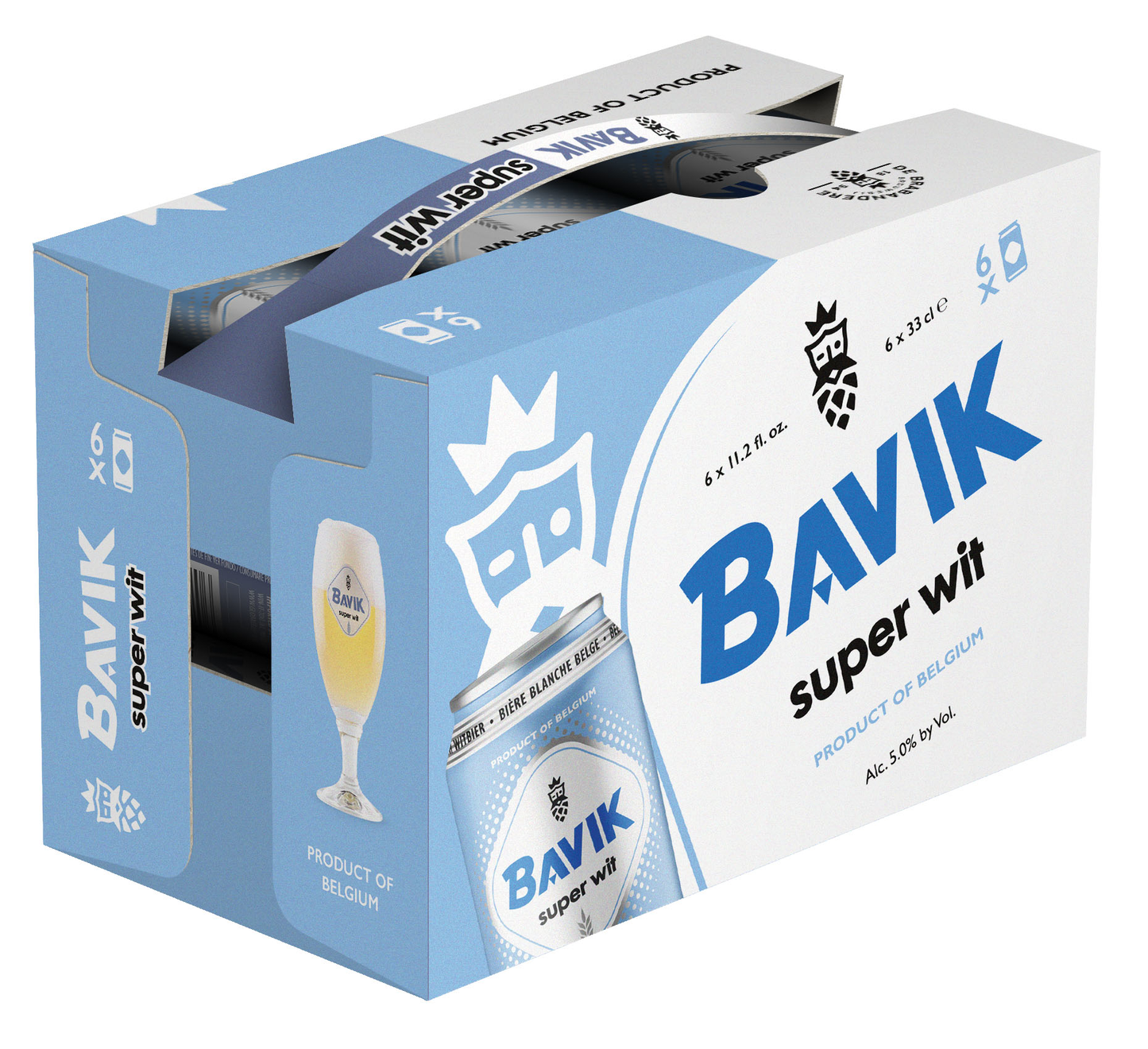 Bavik Super Wit Can 4/6PK 11.2Z
