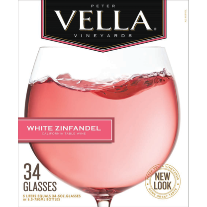 PETER VELLA WHITE ZINFANDEL 5 L