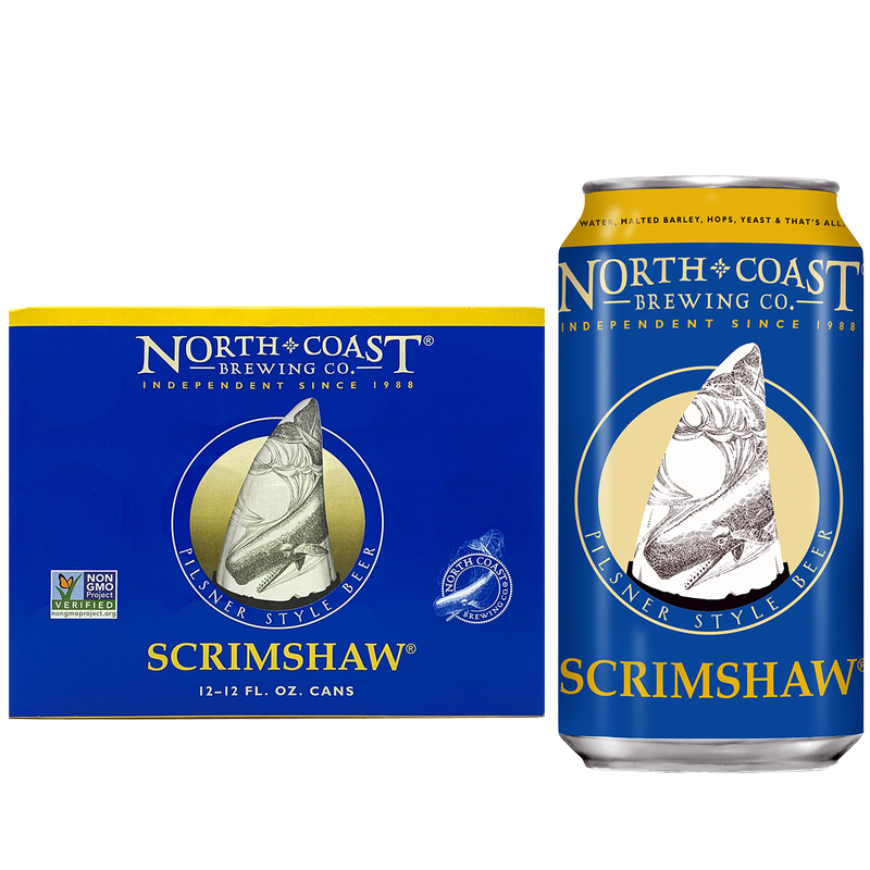 North Coast Scrimshaw Pilsner 12oz can