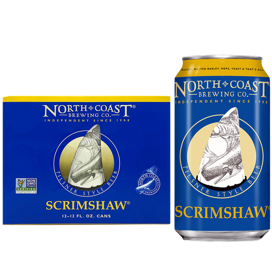North Coast Scrimshaw Pilsner 12oz can