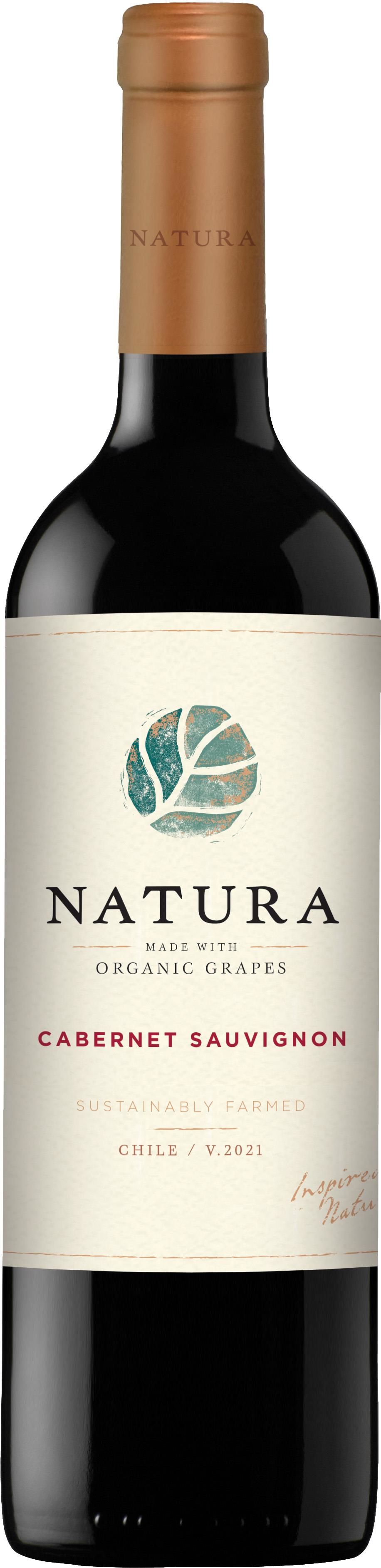 Natura Organic Cabernet Sauvignon 750ML, Chile's Organic Benchmark Cab From Emiliana