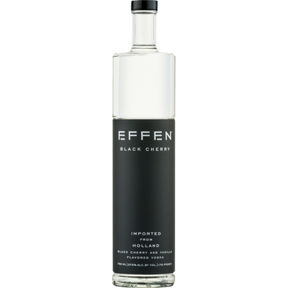 EFFEN BLACK CHERRY FLAVORED VODKA 75 750ML