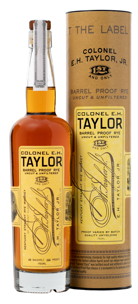 Colonel E.H. Taylor, Jr. Barrel Proof Rye Bourbon Whiskey
