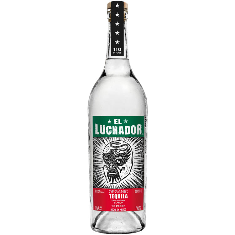 EL LUCHADOR TEQUILA BLANCO 110 750ML The Booze Outlet