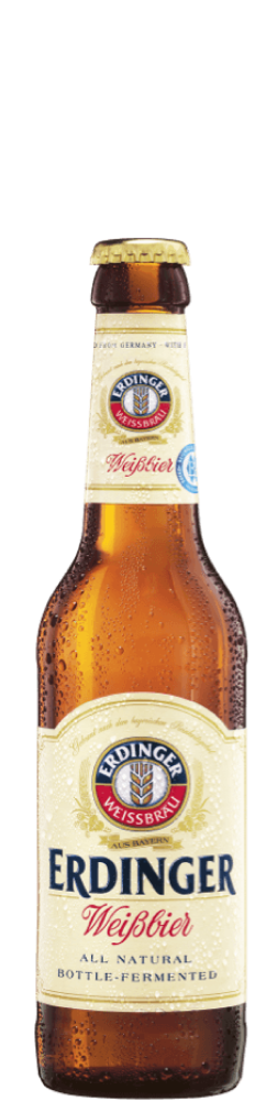Erdinger Weissbier Hefe-Weizen 16.9 oz Can (24 Pack)