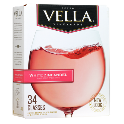 PETER VELLA WHITE ZINFANDEL 5 L