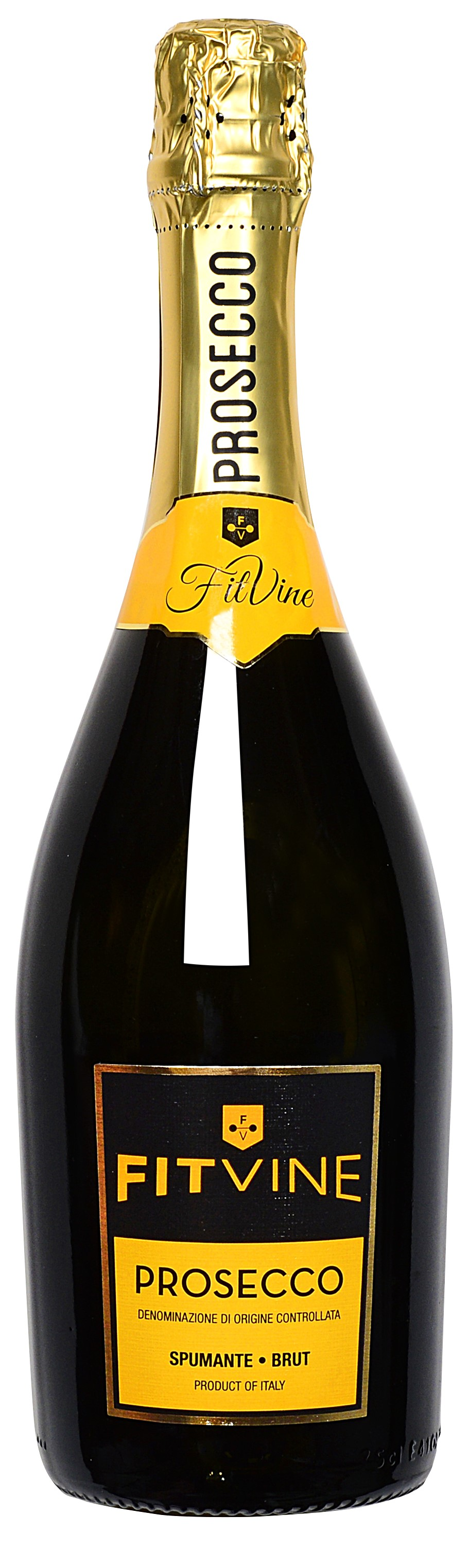FitVine Prosecco 750ML, Zero Sugar Lower Sulfite Italian Sparkling