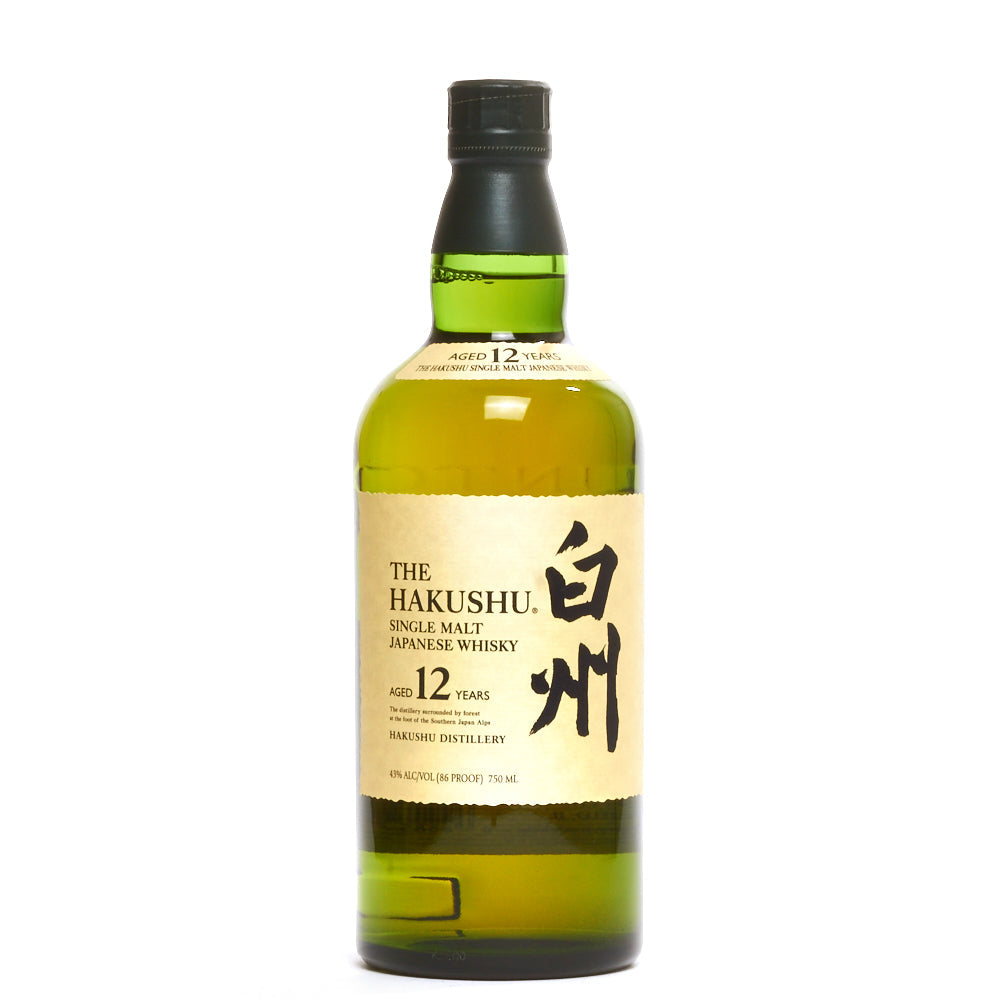 The Hakushu 12 Year Single Malt Japanese Whisky 750mL