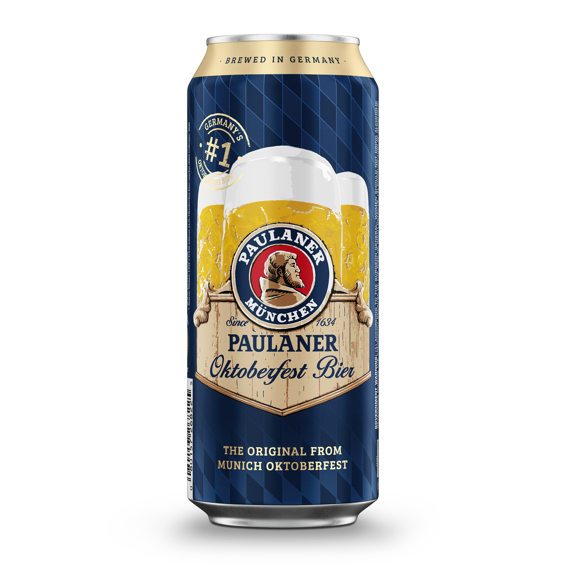 Paulaner Oktoberfest Bier 16.9 oz / 500 mL can