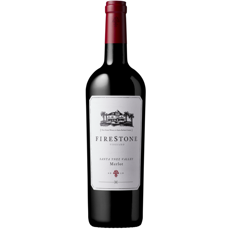 FIRESTONE VINEYARD MERLOT SANTA YNEZ VALLEY 2020 750ML