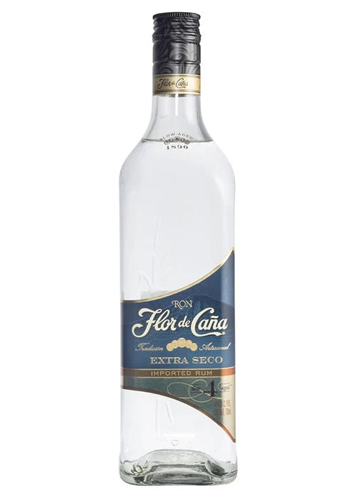Flor de Cana 4 Year Extra Seco Rum 750ML