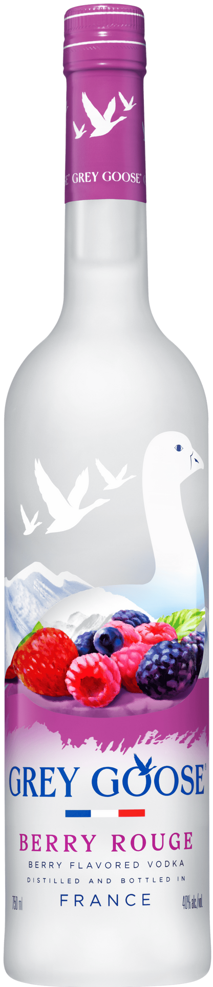 Grey Goose Berry Flavored Vodka Berry Rouge 80 750ML