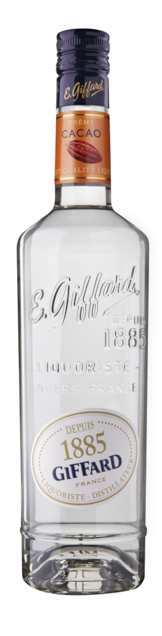 Giffard Creme de Cacao Blanc Chocolate Liqueur 750ML