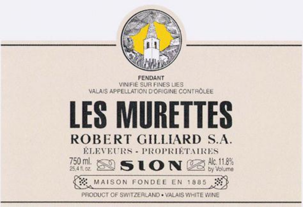 GILLIARD FENDANT LES MURETTES CHASSELAS 2022 750 mL