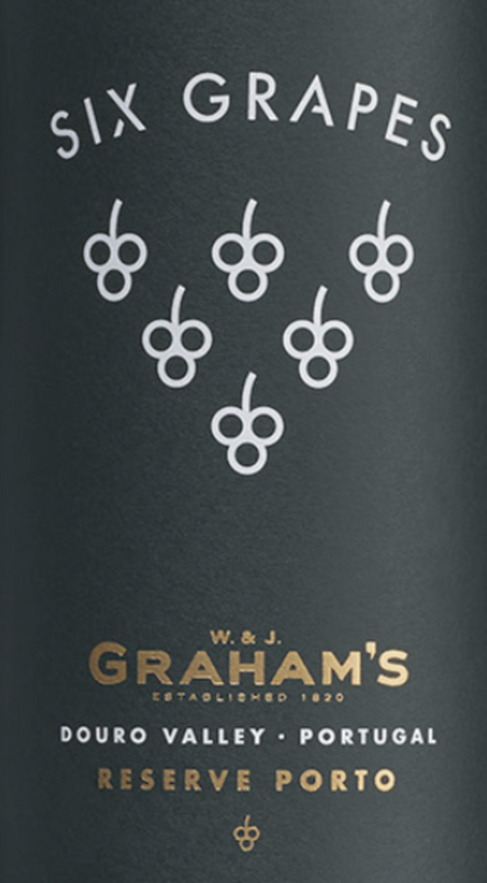 Graham's Six Grapes Reserve Port 200ml 24-Pack